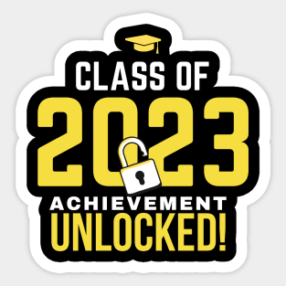 Graduation achievement Sticker